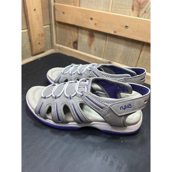 Ryka Womens Grotto Sandals Size 9.5W Grey - Picture 8 of 8